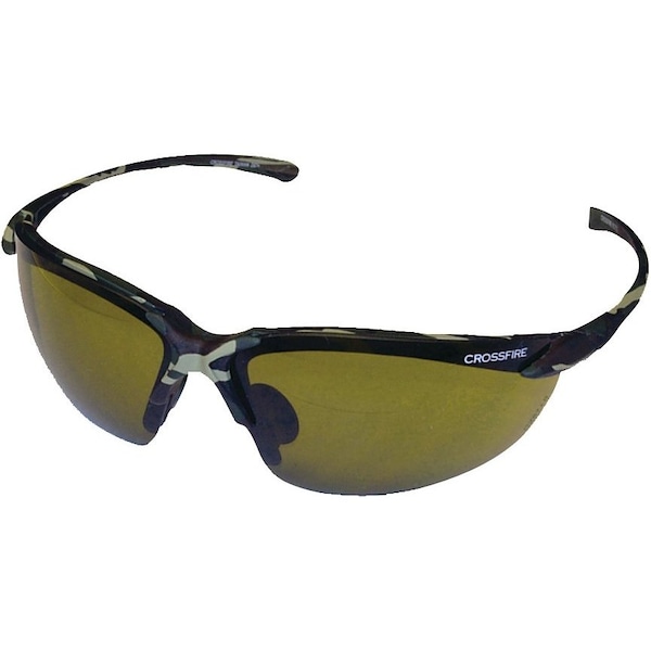 Safety Glasses, Sniper, Half Frame 2.95" x5.3" x1.7"
